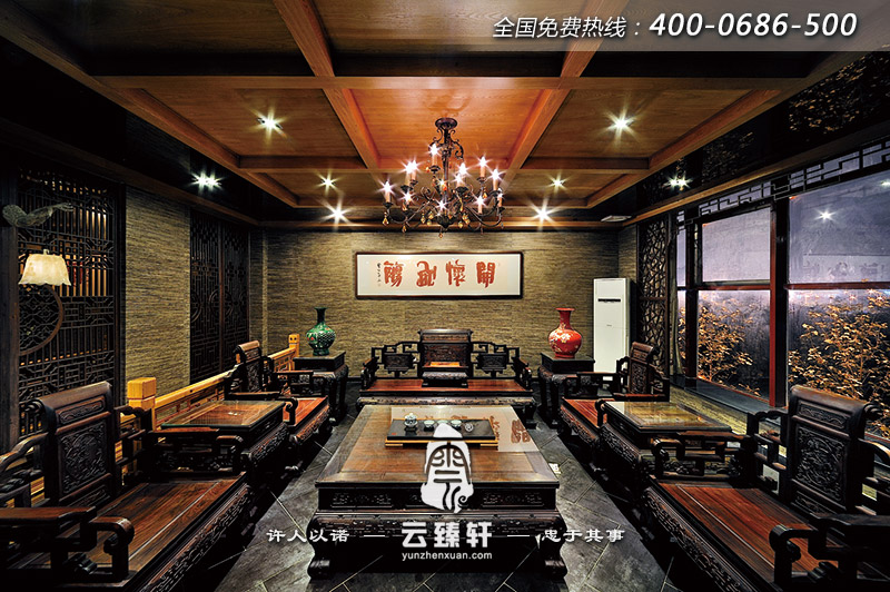 專業(yè)中式茶樓設計效果圖